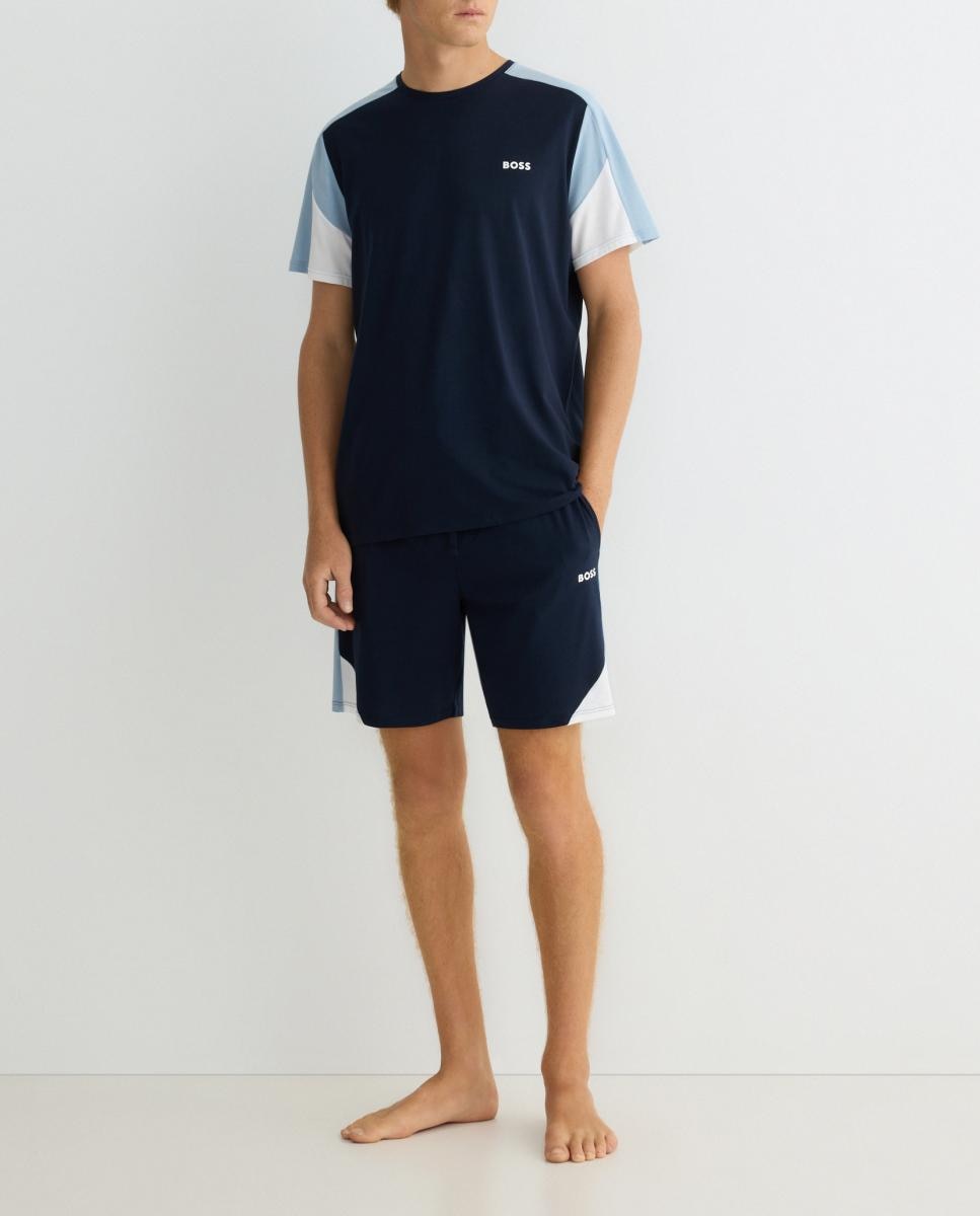 Imagen 0 de Pantalón corto de pijama de hombre en algodón y modal