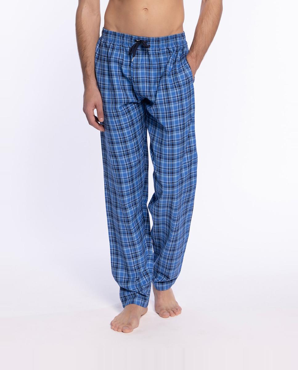 Imagen 0 de Pantalón Pijama largo de viella en algodón de hombre
