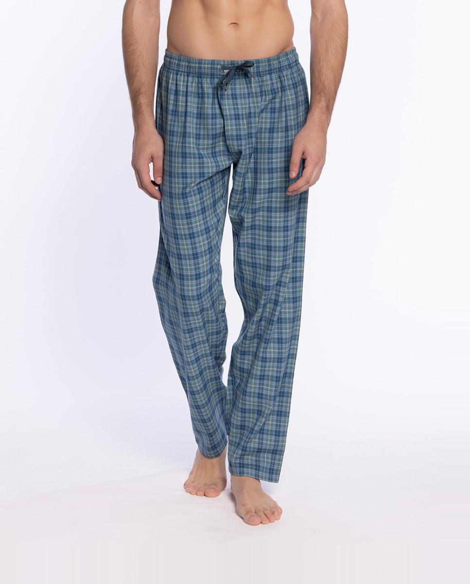 Imagen 0 de Pantalón Pijama largo de viella en algodón de hombre