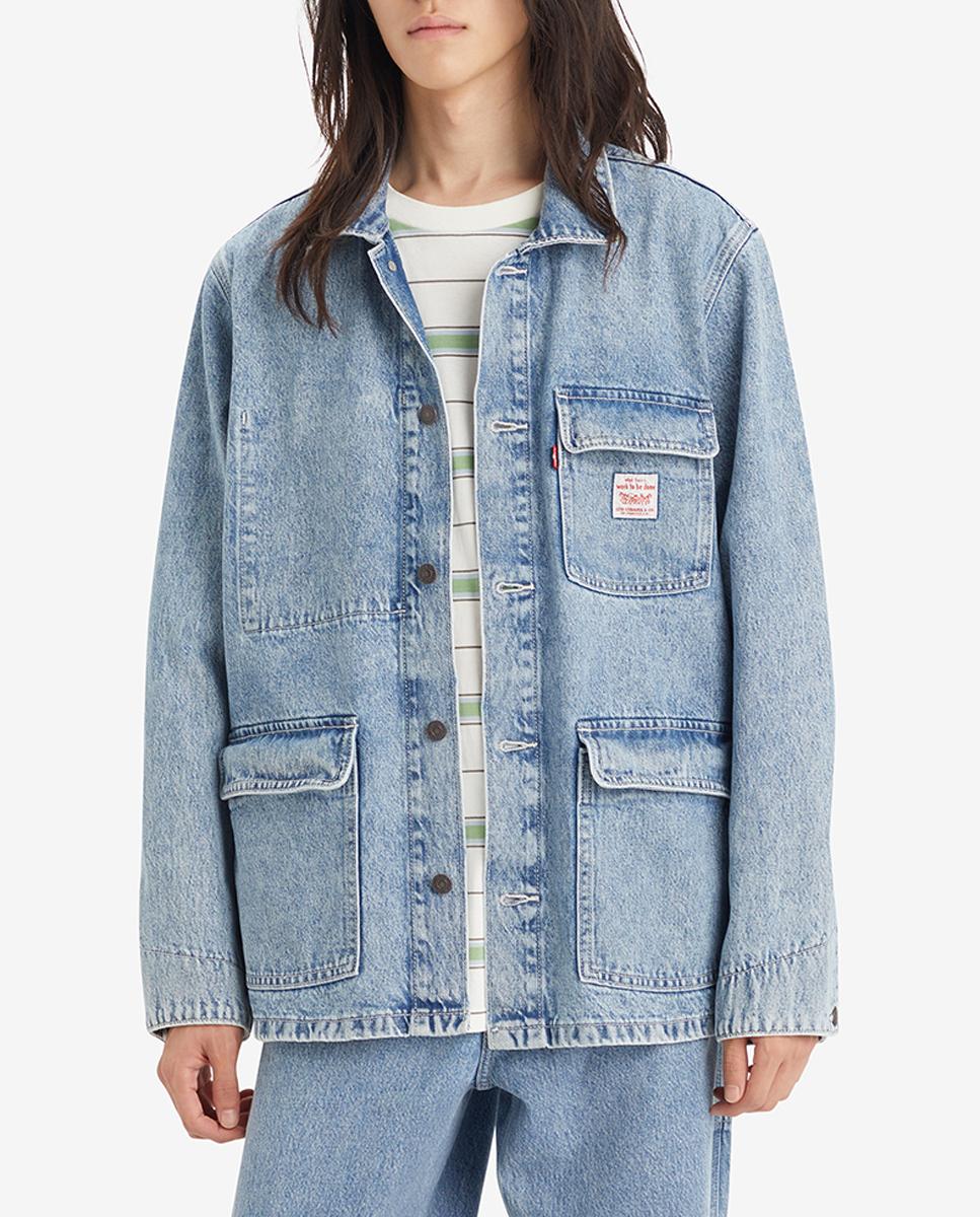 Imagen 0 de Chaqueta vaquera de hombre relaxed de algodón