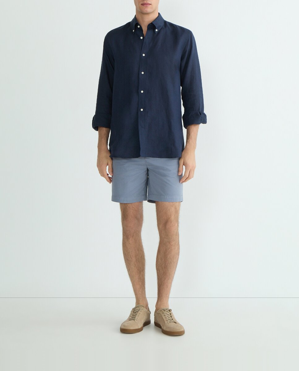 Imagen 0 de Bermuda de hombre tipo chino sin vuelta