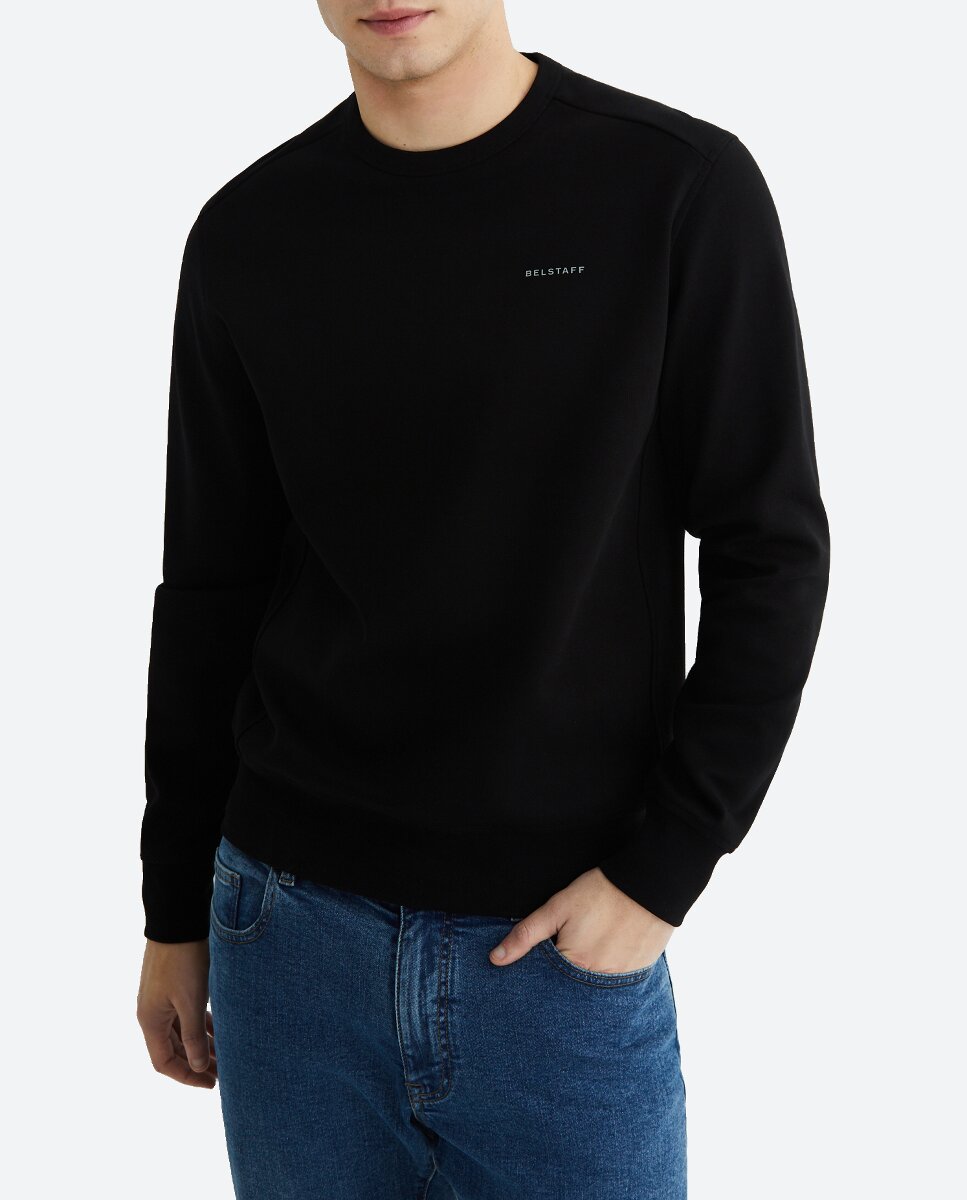 Imagen 0 de Sudadera de hombre básica manga larga con logo