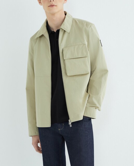 Imagen 0 de Sobrecamisa de hombre con cremallera