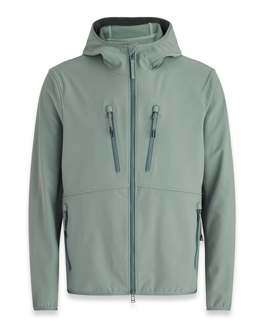 Imagen 0 de cazadora de hombre con cremallera y capucha