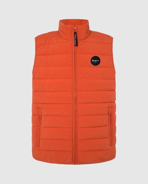 Imagen 0 de Chaleco de hombre acolchado con cuello embudo