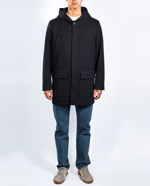 Imagen 0 de Abrigo de hombre capucha