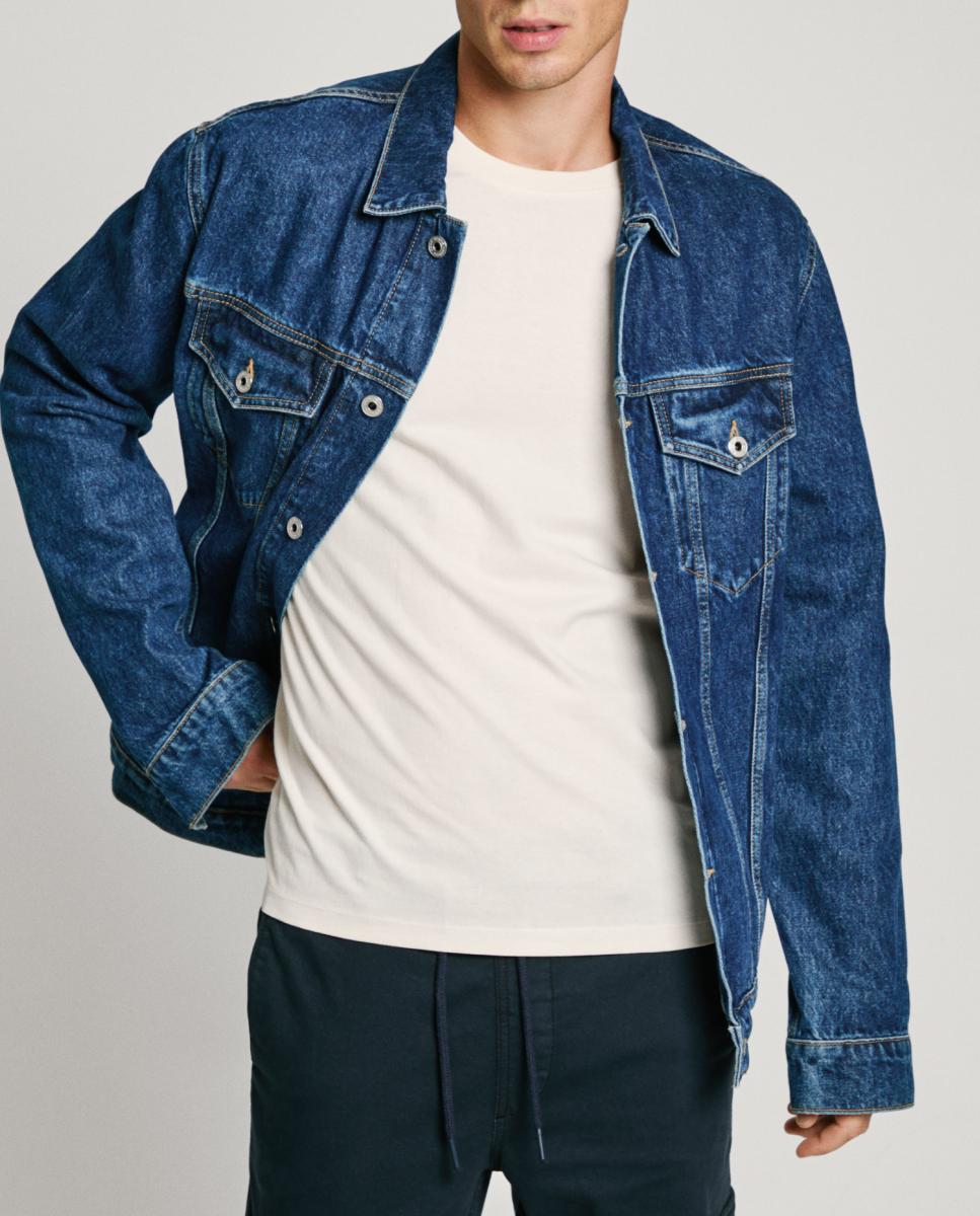 Imagen 0 de Chaqueta Trucker de hombre corte regular