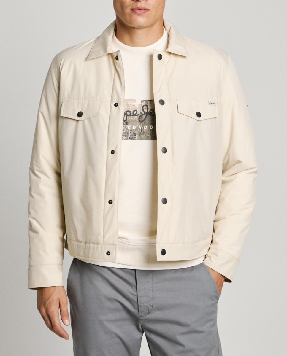 Imagen 0 de Chaqueta Trucker de hombre acolchada