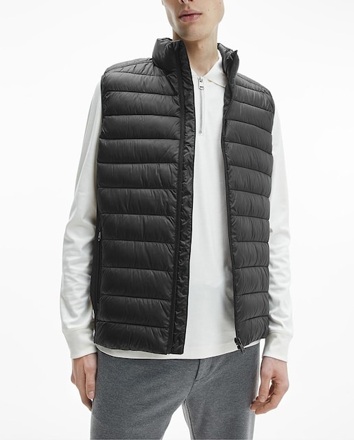 Imagen 0 de Cazadora con cremallera de poliéster reciclado de hombre