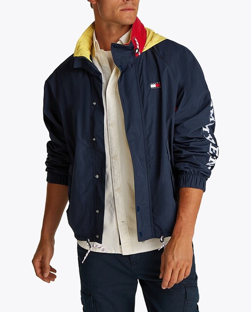 Imagen 0 de Chaqueta de hombre color block y fit relaxed