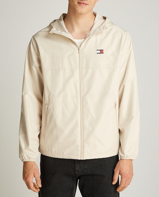 Imagen 0 de Cortavientos de hombre relaxed fit con capucha