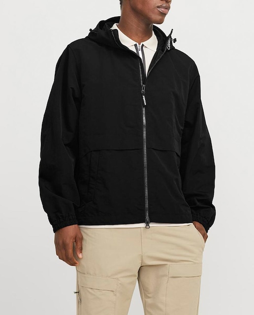 Imagen 0 de Chaqueta ligera con capucha y cierre con cremallera para hombre