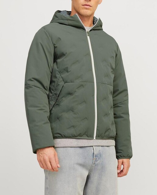 Imagen 0 de Chaqueta acolchada con cierre con cremallera de hombre