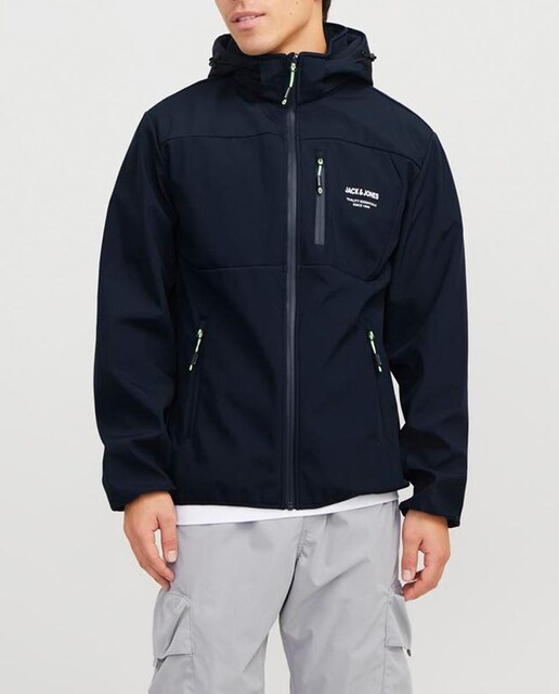 Imagen 0 de Chaqueta con detalle lateral a contraste y cierre con cremallera de hombre