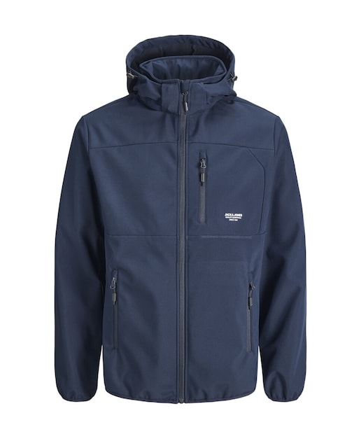 Imagen 0 de Chaqueta ligera softshell de hombre con cremallera y capucha