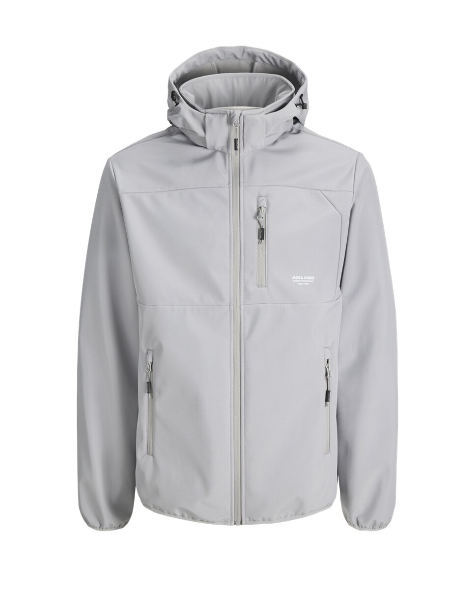 Imagen 0 de Chaqueta ligera softshell de hombre con cremallera y capucha