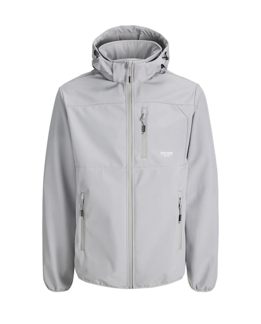 Imagen 0 de Chaqueta ligera softshell de hombre con cremallera y capucha