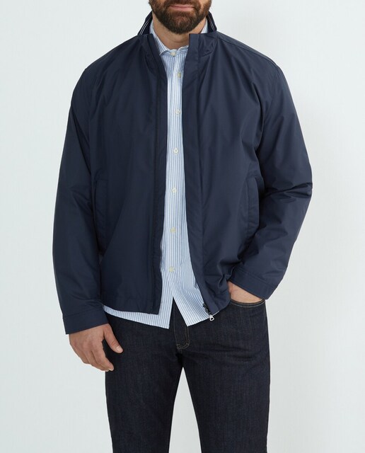 Imagen 0 de Cazadora de hombre cuello interior punto de tallas grandes