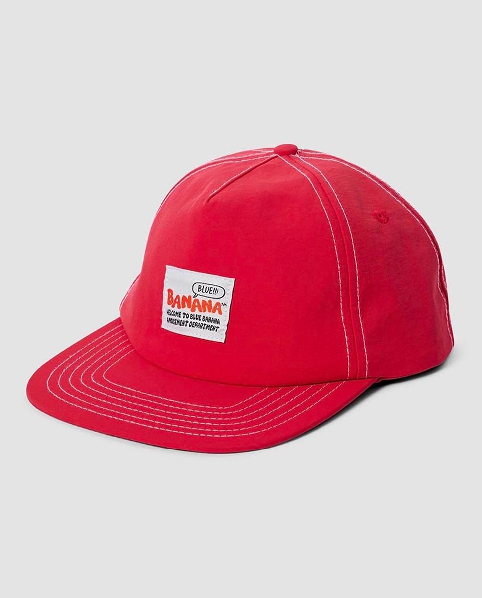 Imagen 0 de Gorra con etiqueta decorativa en la parte frontal de hombre