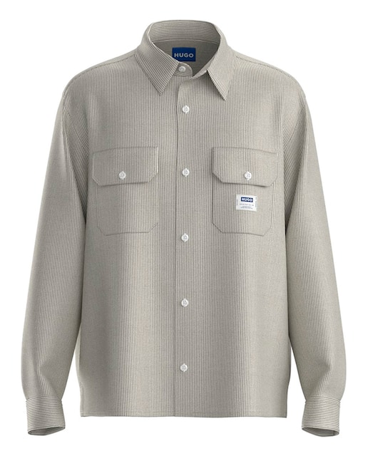 Imagen 0 de Sobrecamisa de hombre en pana con bolsillos