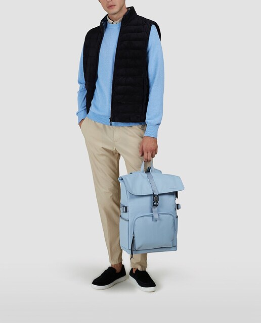 Imagen 0 de Pantalón de hombre chino con pliegues algodón