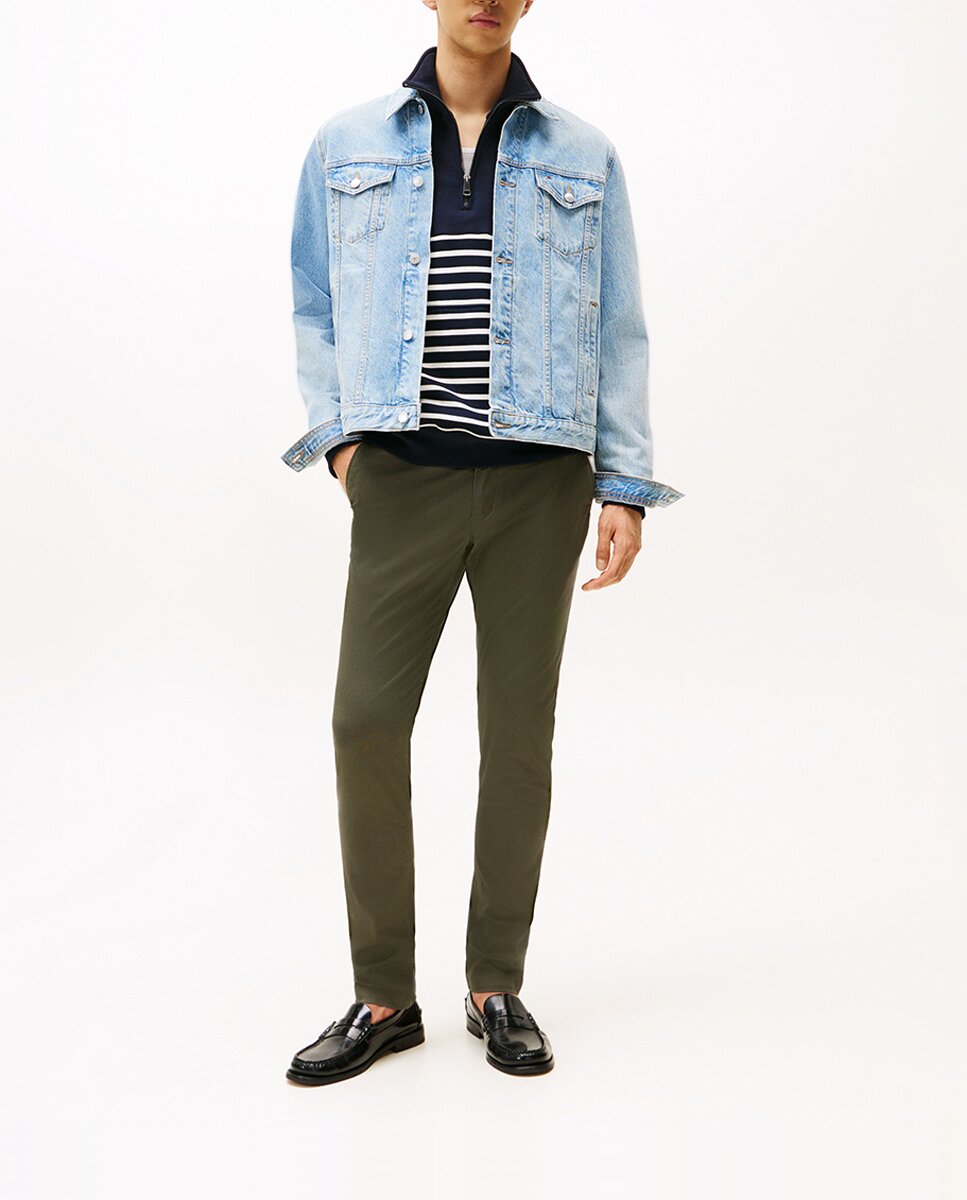 Imagen 0 de Pantalón chino de hombre de algodón en estructura