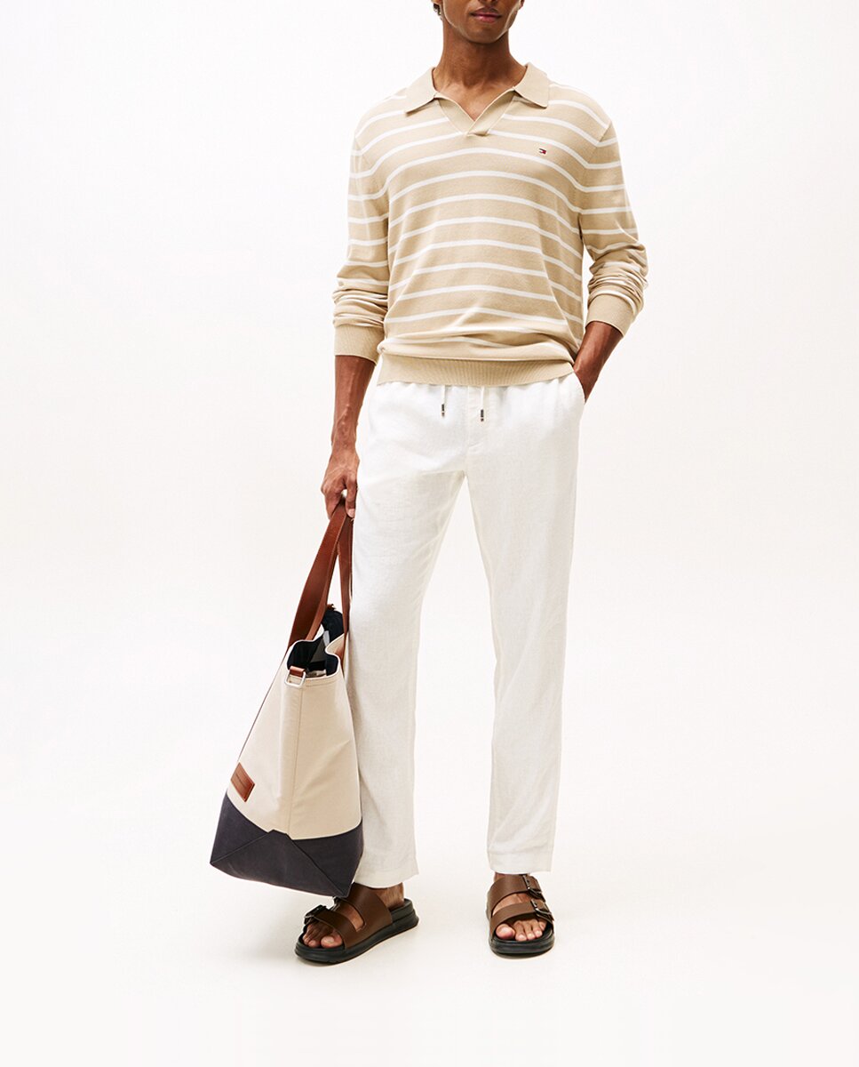 Imagen 0 de Pantalón chino de caballero fit Harlem en lino