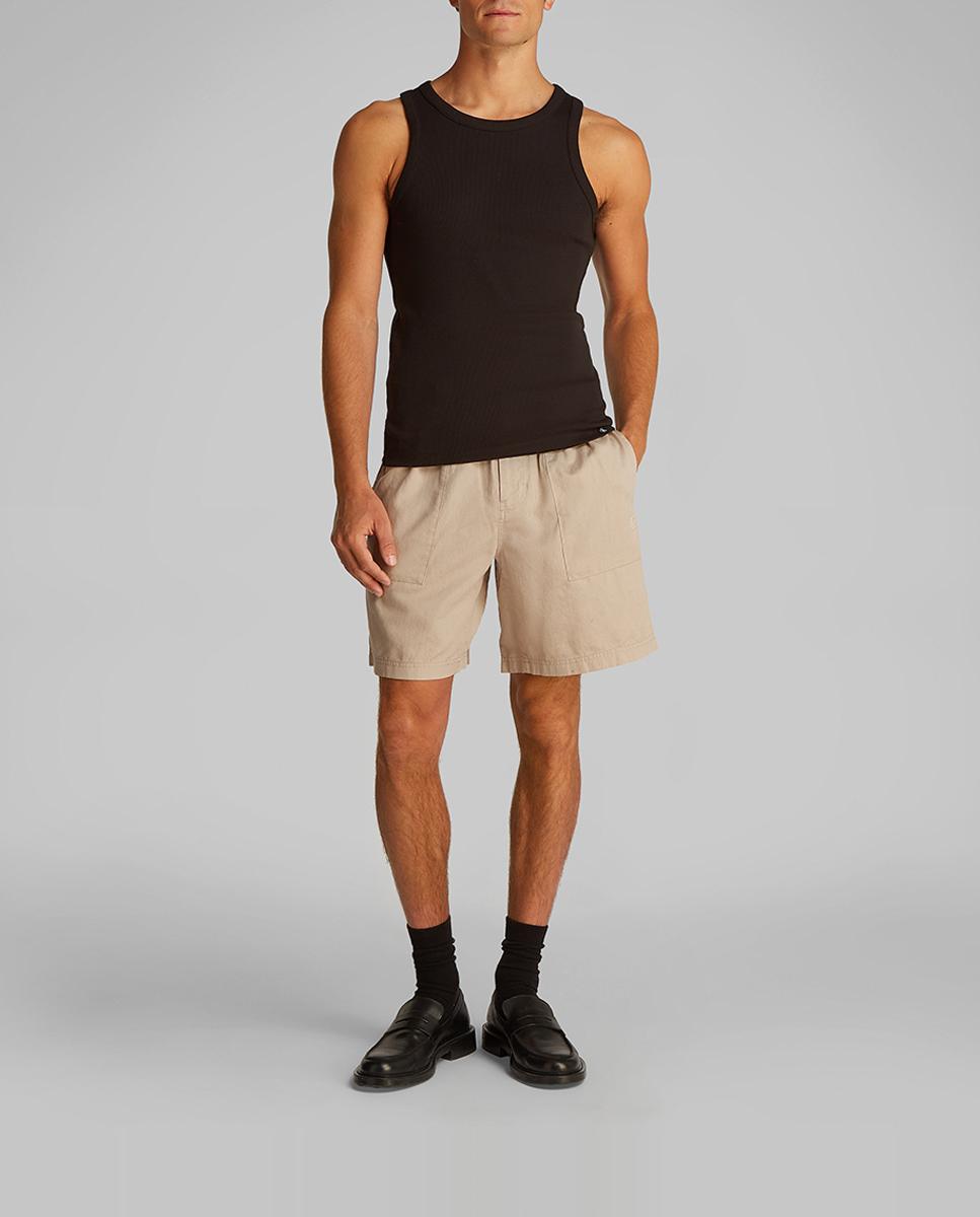Imagen 0 de Pantalón corto de hombre de lino