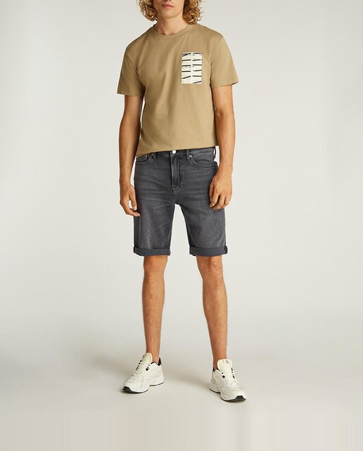 Imagen 0 de Pantalón corto de hombre vaquero fit slim