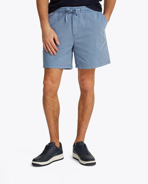 Imagen 0 de Pantalón corto de hombre con ajuste en la cintura y fit loose
