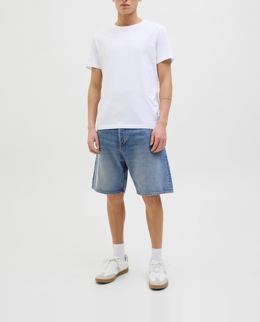 Imagen 0 de Bermudas vaqueras con bolsillo laterales y traseros de hombre