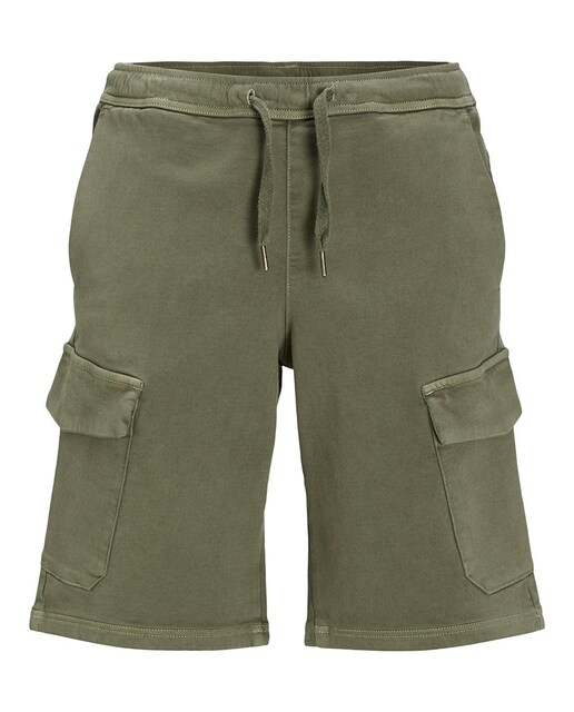 Imagen 0 de Bermuda cargo con bolsillos laterales con cinturilla ajustable mediante cordones de hombre