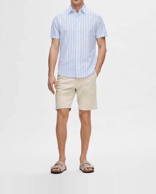 Imagen 0 de Bermuda lino vestir hombre corte regular fit
