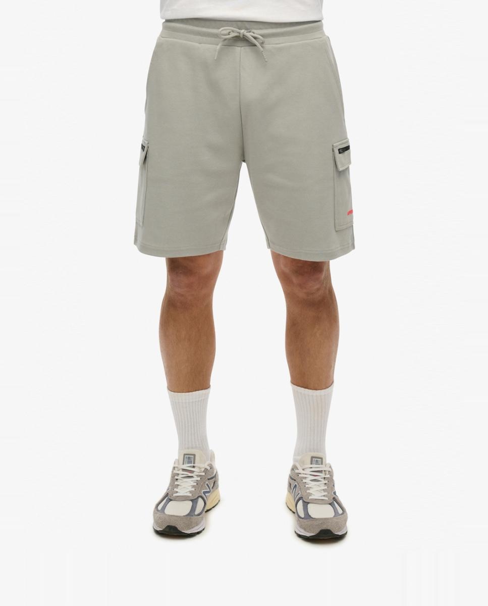 Imagen 0 de Pantalones cortos cargo de hombre con logo Tech