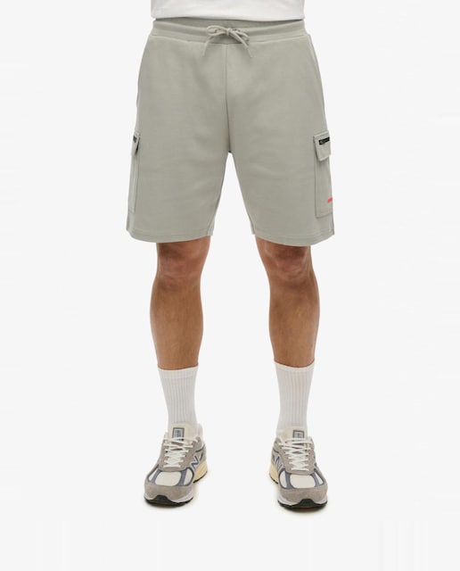 Imagen 0 de Pantalones cortos cargo de hombre con logo Tech