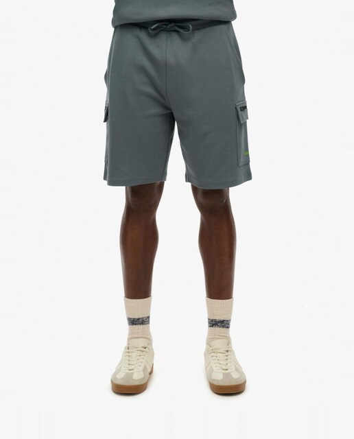 Imagen 0 de Pantalones cortos cargo de hombre con logo Tech