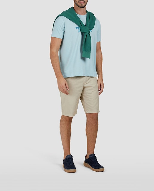 Imagen 0 de Bermuda de hombre de tallas grandes ultralight popelín