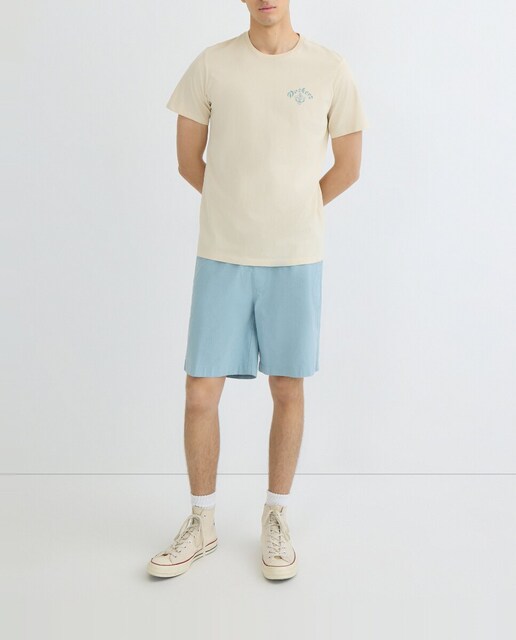Imagen 0 de Bermuda de hombre estilo pull on, regular fit.