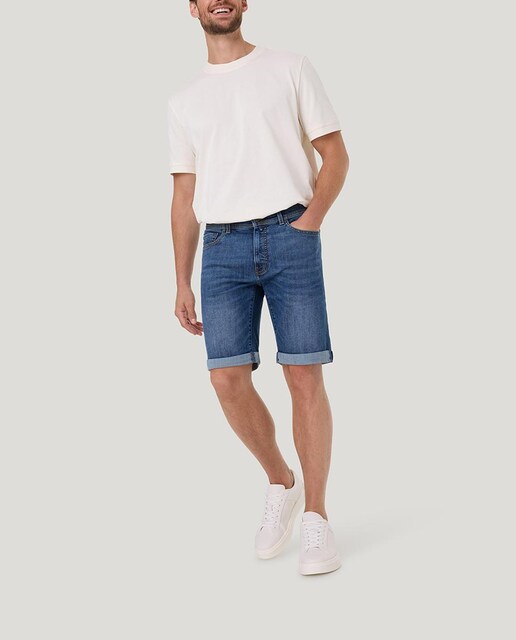 Imagen 0 de Bermuda de hombre denim futureflex en lavado claro