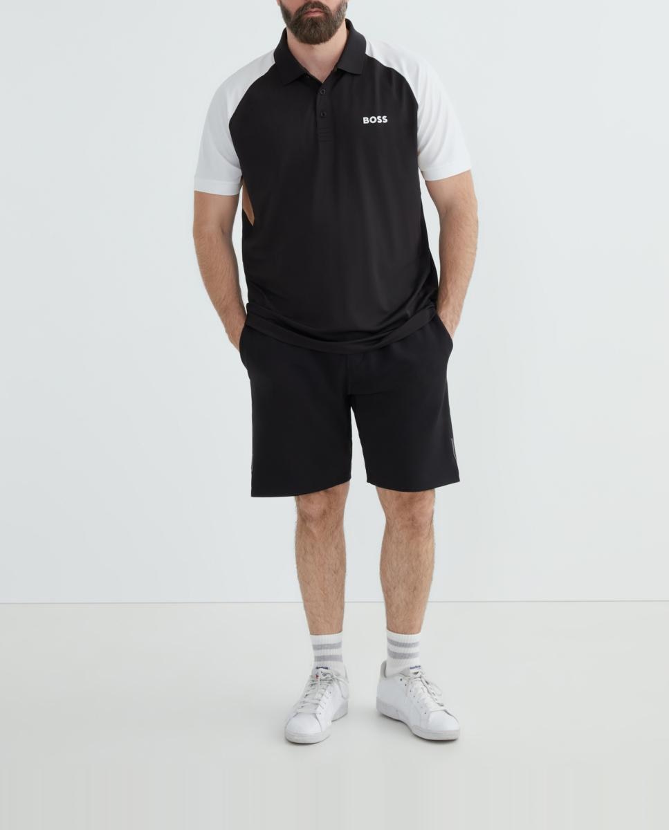 Imagen 0 de Bermuda técnica de hombre con logo pequeño tallas grandes