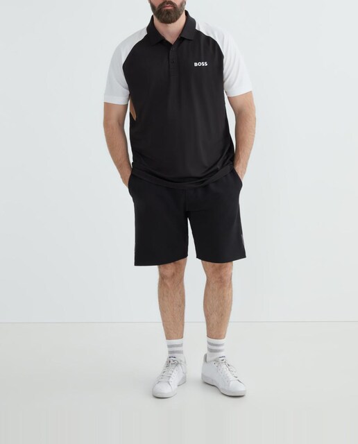 Imagen 0 de Bermuda técnica de hombre con logo pequeño tallas grandes