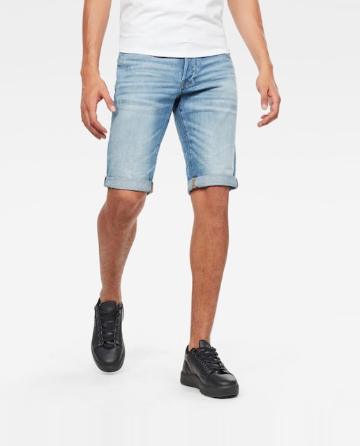 Imagen 0 de Bermuda vaquera 3301 de hombre azul