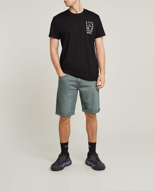 Imagen 0 de Shorts de denim elástico Mosa de hombre