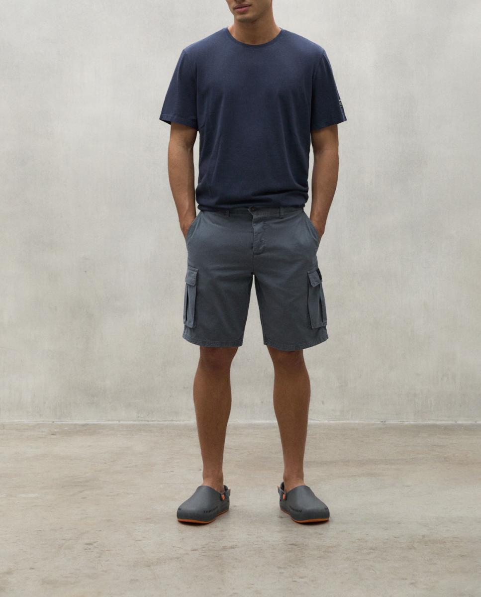 Imagen 0 de Pantalón corto hombre algodón reciclado cargo