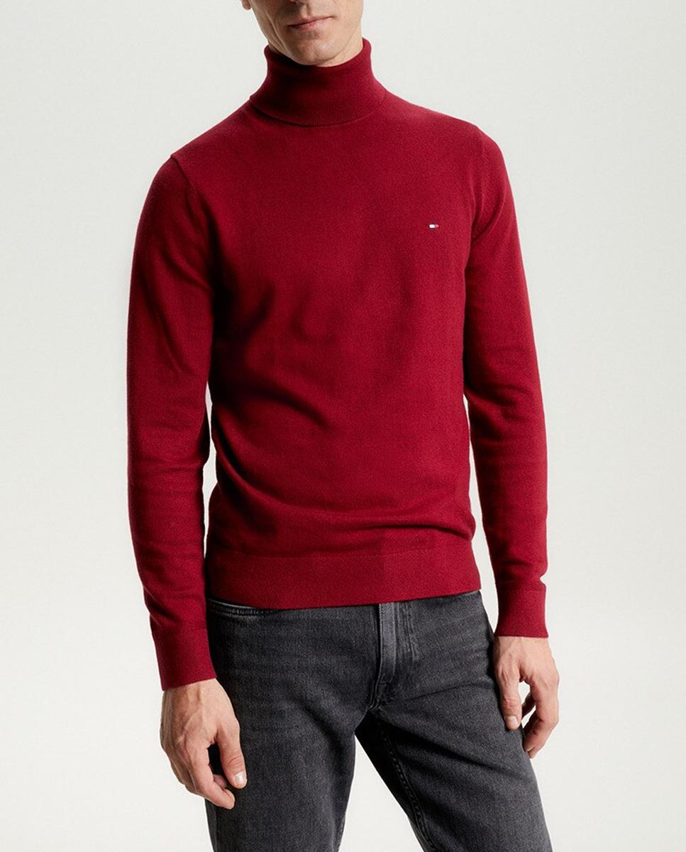 Imagen 0 de Jersey de hombre liso con cuello alto