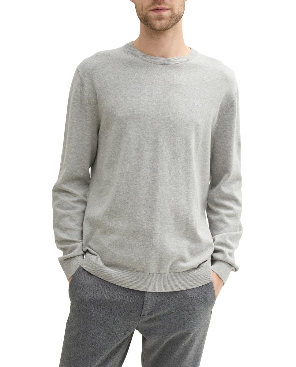 Imagen 0 de Jersey de hombre con cuello redondo