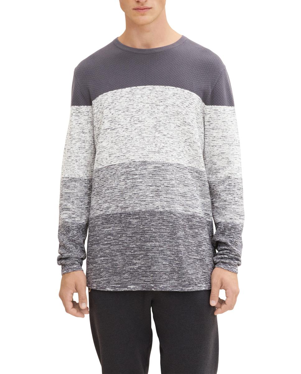 Imagen 0 de Jersey de hombre con cuello redondo y manga larga