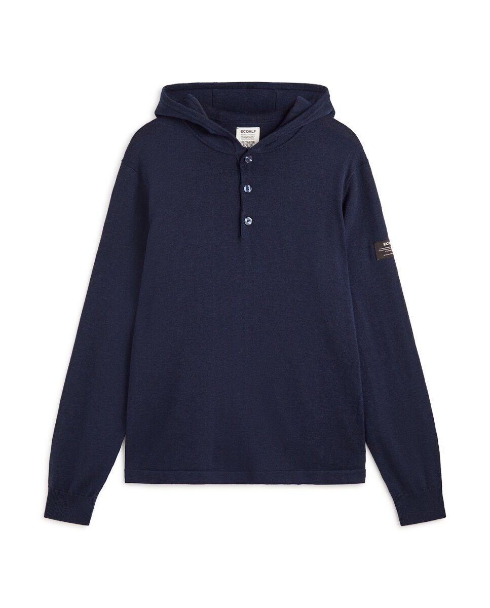 Imagen 0 de Sudadera de punto con capucha ajustable y mangas tipo raglán.