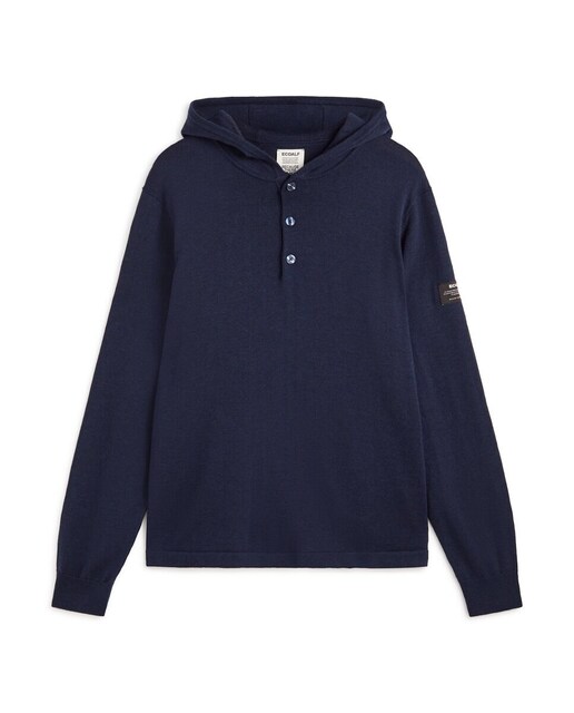 Imagen 0 de Sudadera de punto con capucha ajustable y mangas tipo raglán.