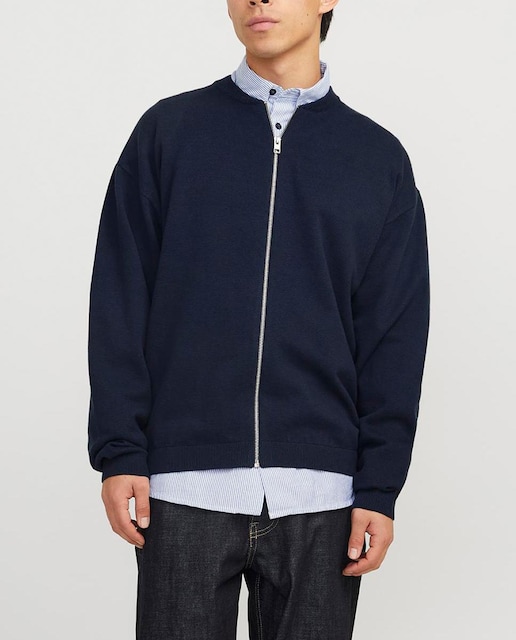 Imagen 0 de Chaqueta bomber de punto de hombre